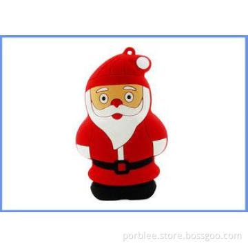 Portable External Santa Claus Cartoon Power Bank Battery Fo